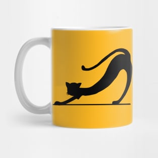 Stretching cat Mug